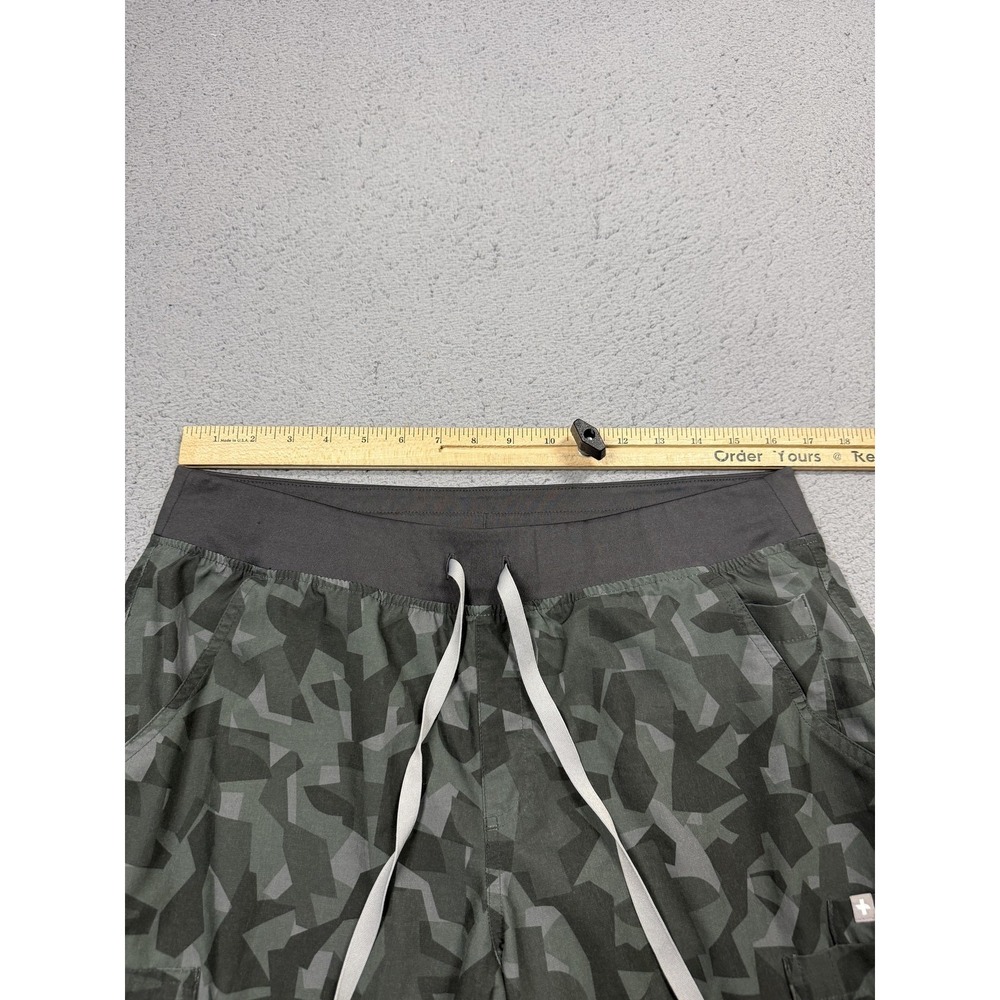 FIGS Scrub Pants Womens Large Tall Camo Technical Collection Workwear Medical - Picture 3 of 8